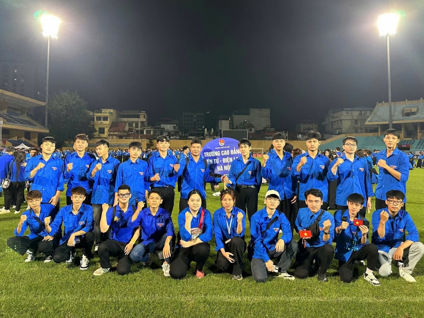 Tuổi trẻ Trường Cao đẳng Điện tử – Điện lạnh Hà Nội: hội quân, sẵn sàng phục vụ kỷ niệm 80 năm Quốc khánh và Cách mạng Tháng Tám